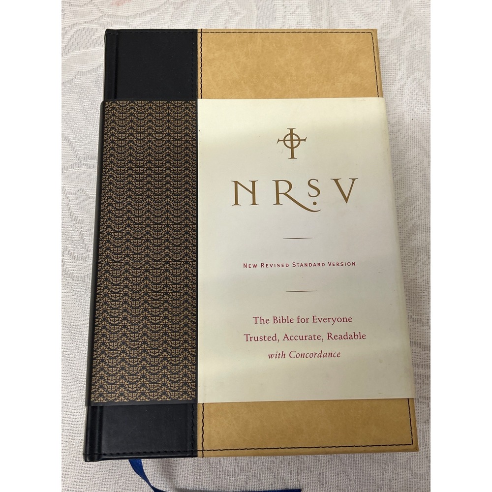 NRSV Standard Bible New Revised Standard Version Two-Tone Leather 9780061231186